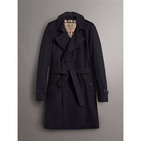 sandringham burberry coat|Burberry trench coat men's navy.